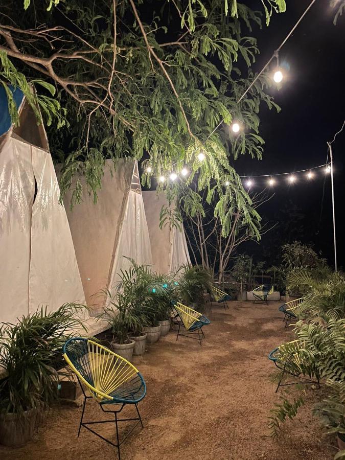 Glamping Tepeyollotl Otel Troncones Dış mekan fotoğraf