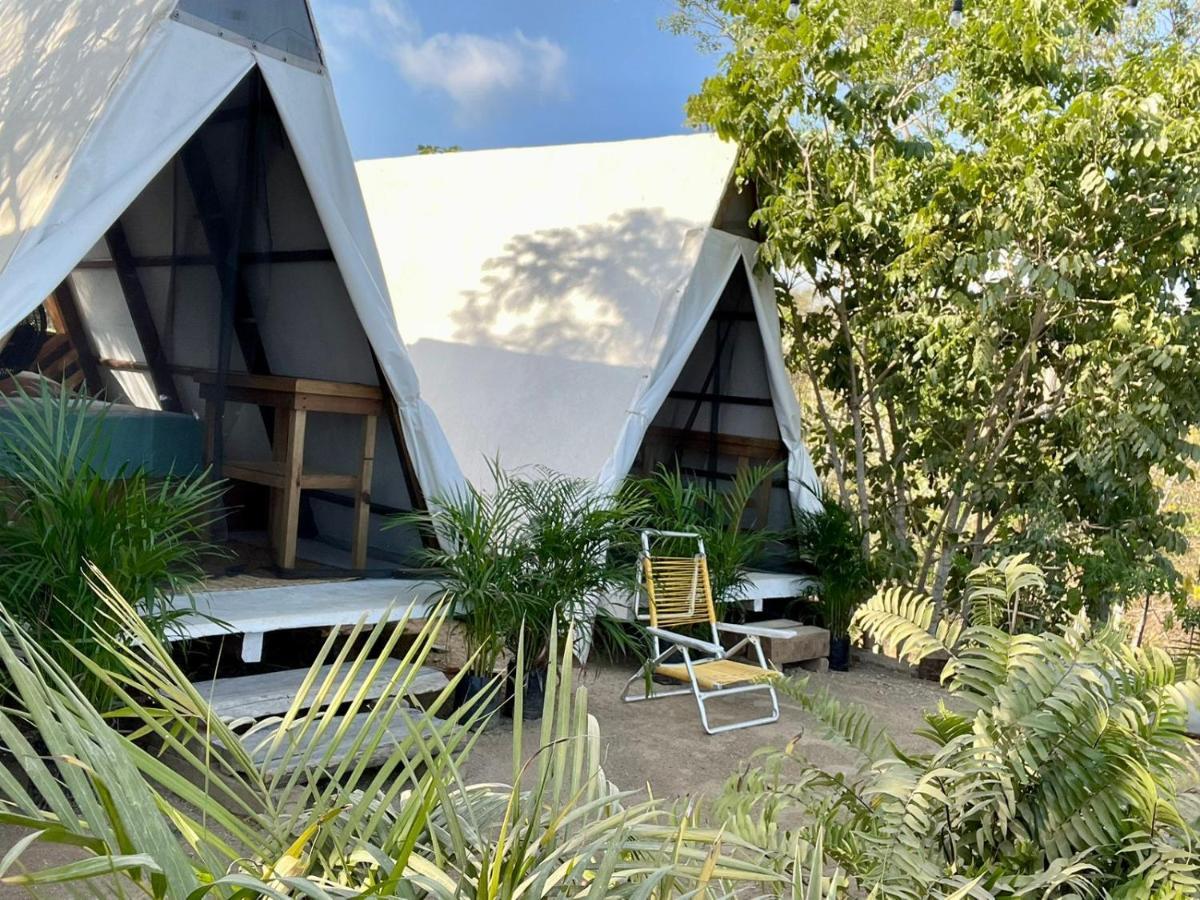Glamping Tepeyollotl Otel Troncones Dış mekan fotoğraf