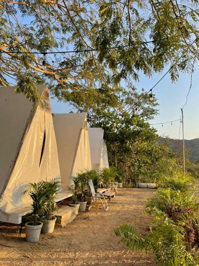 Glamping Tepeyollotl Otel Troncones Dış mekan fotoğraf